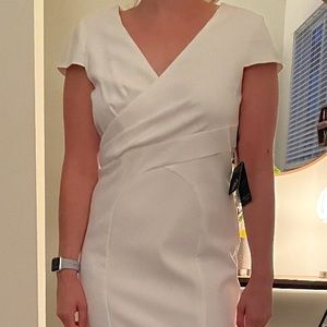 Adrianna Papell White Dress